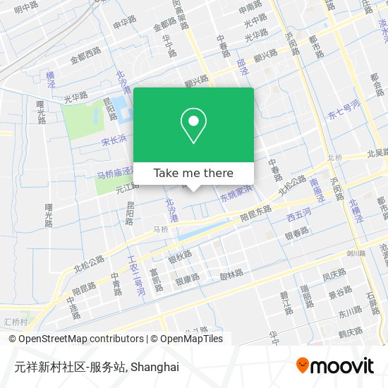 元祥新村社区-服务站 map