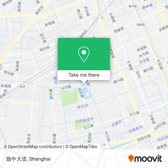 旗中大道 map
