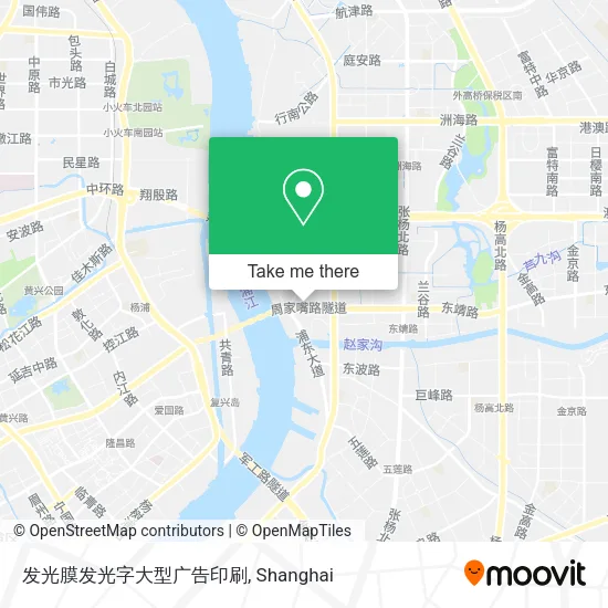 发光膜发光字大型广告印刷 map
