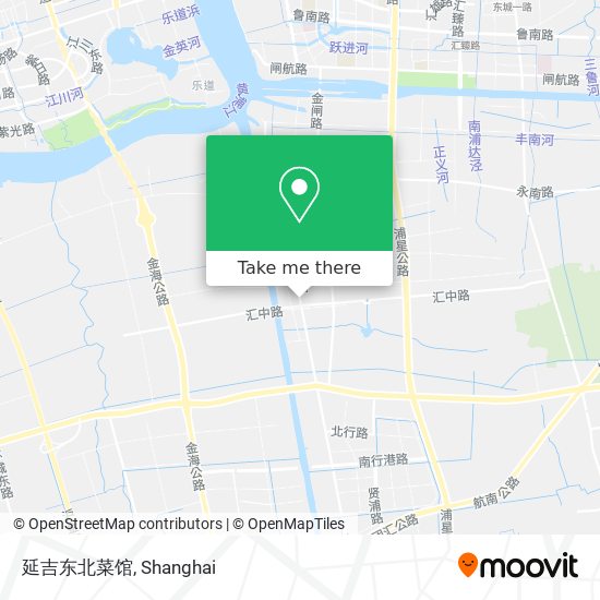 延吉东北菜馆 map