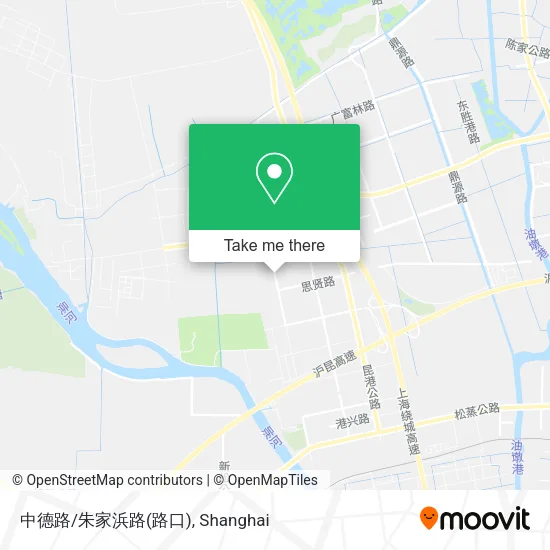 中德路/朱家浜路(路口) map