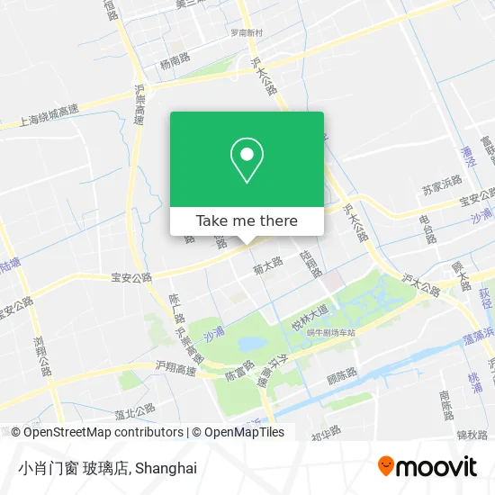小肖门窗 玻璃店 map