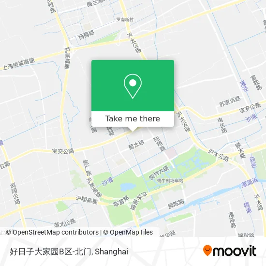 好日子大家园B区-北门 map