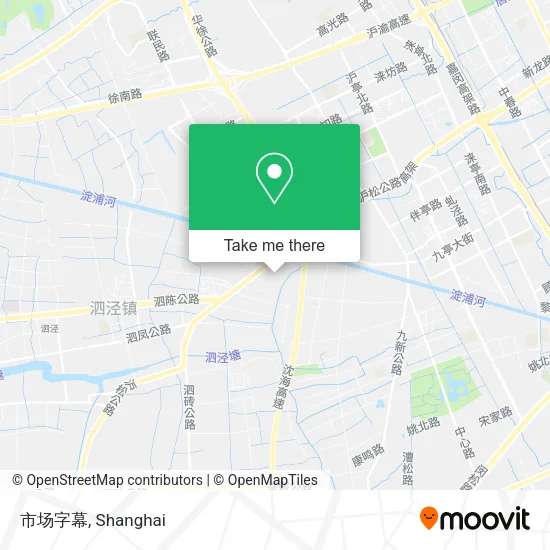 市场字幕 map