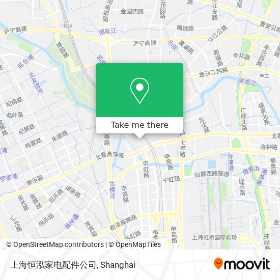 上海恒泓家电配件公司 map