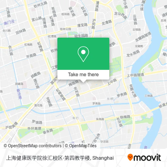 上海健康医学院徐汇校区-第四教学楼 map