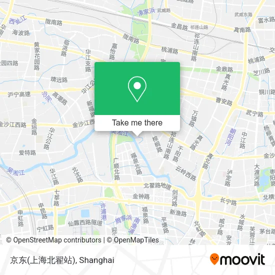 京东(上海北翟站) map