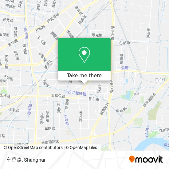 车香路 map