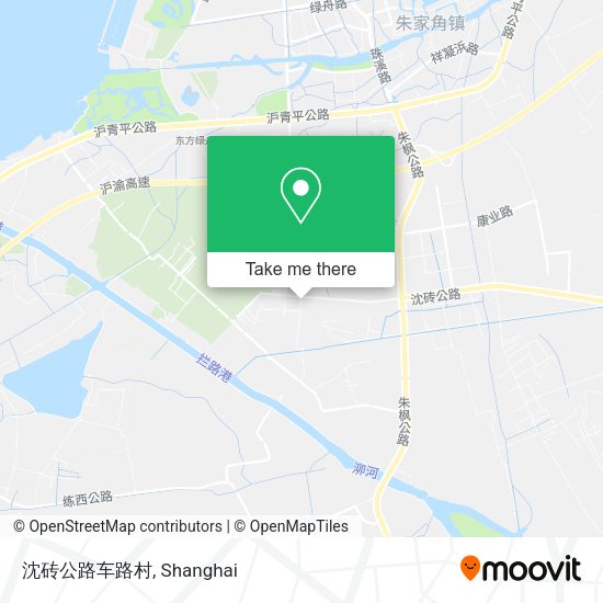 沈砖公路车路村 map