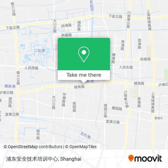浦东安全技术培训中心 map