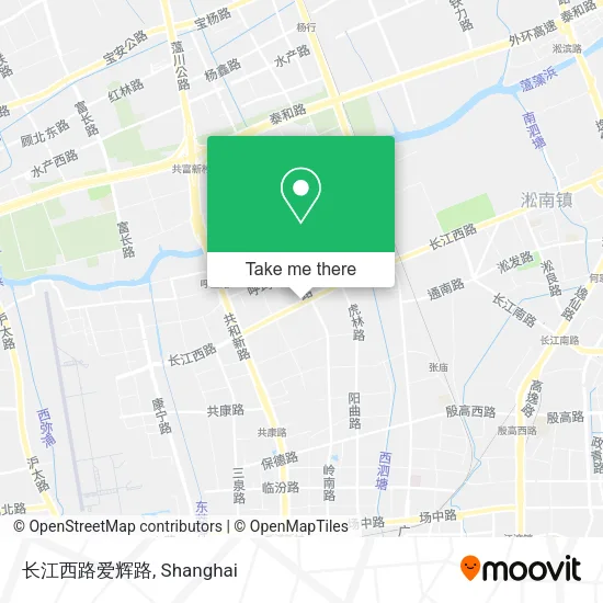 长江西路爱辉路 map