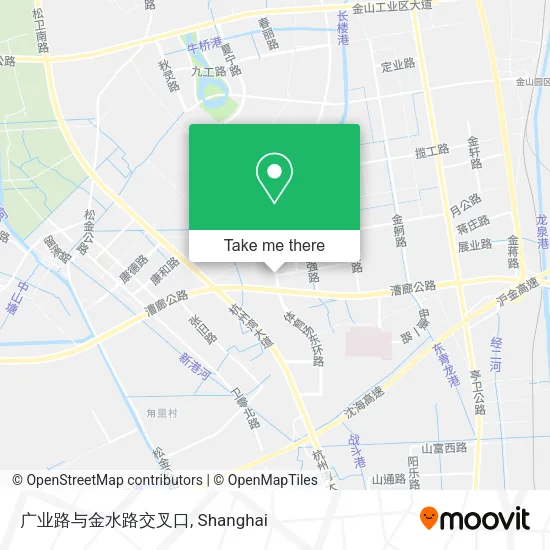广业路与金水路交叉口 map