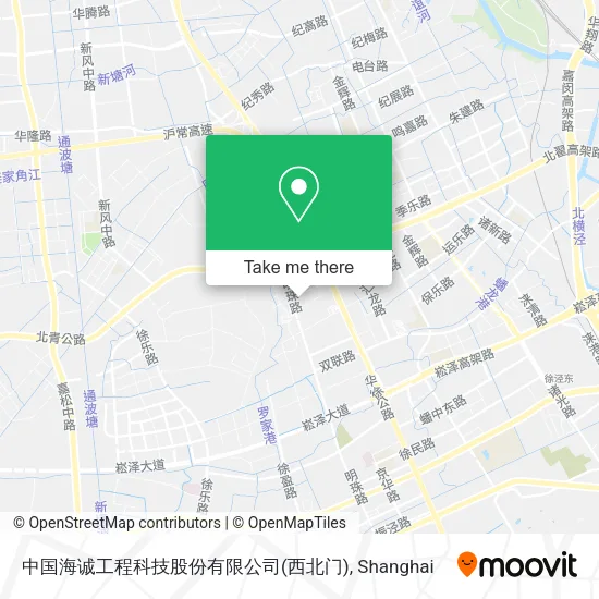 中国海诚工程科技股份有限公司(西北门) map