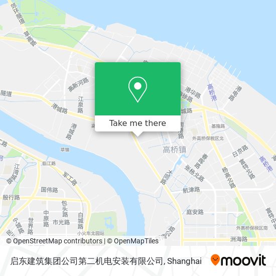 启东建筑集团公司第二机电安装有限公司 map