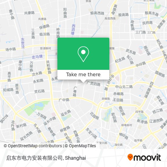 启东市电力安装有限公司 map