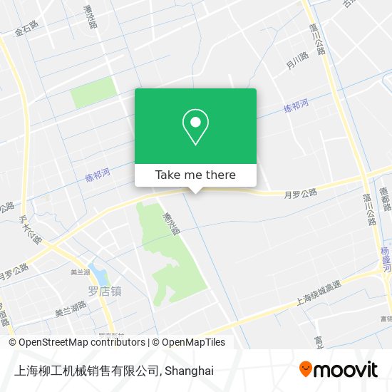 上海柳工机械销售有限公司 map