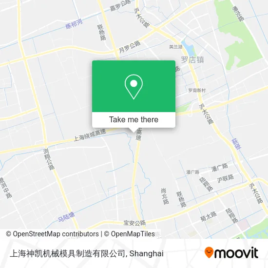 上海神凯机械模具制造有限公司 map