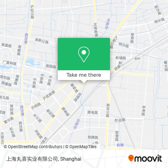 上海丸喜实业有限公司 map