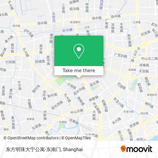 东方明珠大宁公寓-东南门 map