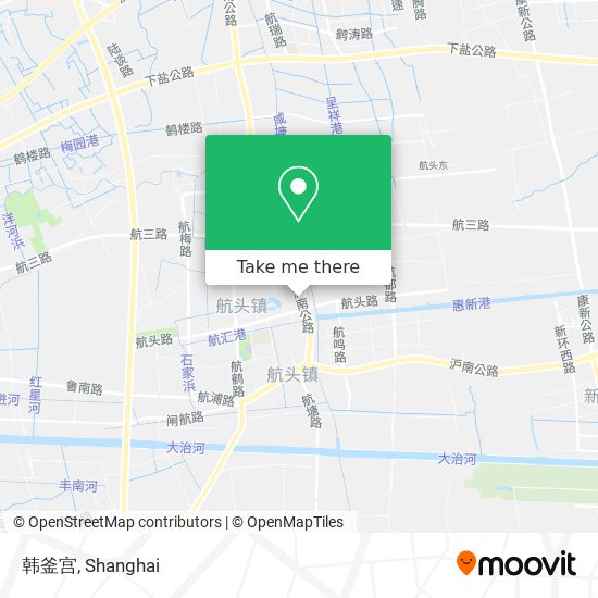韩釜宫 map