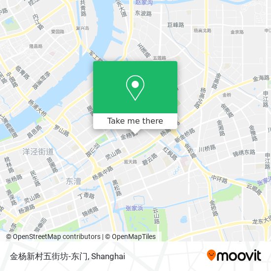 金杨新村五街坊-东门 map