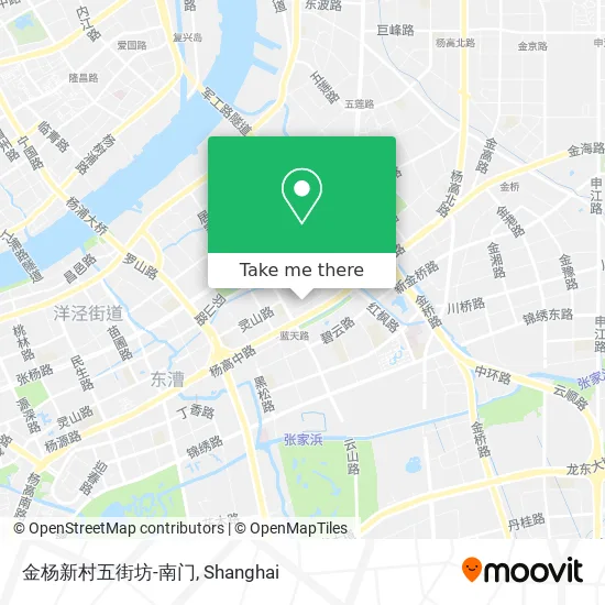 金杨新村五街坊-南门 map