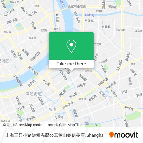 上海三只小猪短租温馨公寓黄山始信苑店 map