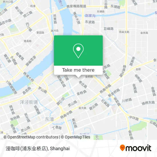 漫咖啡(浦东金桥店) map