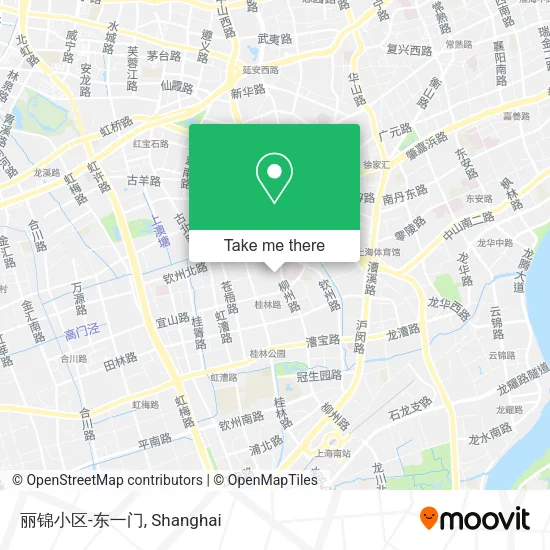 丽锦小区-东一门 map