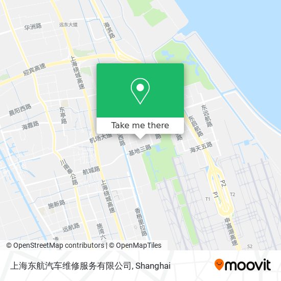 上海东航汽车维修服务有限公司 map