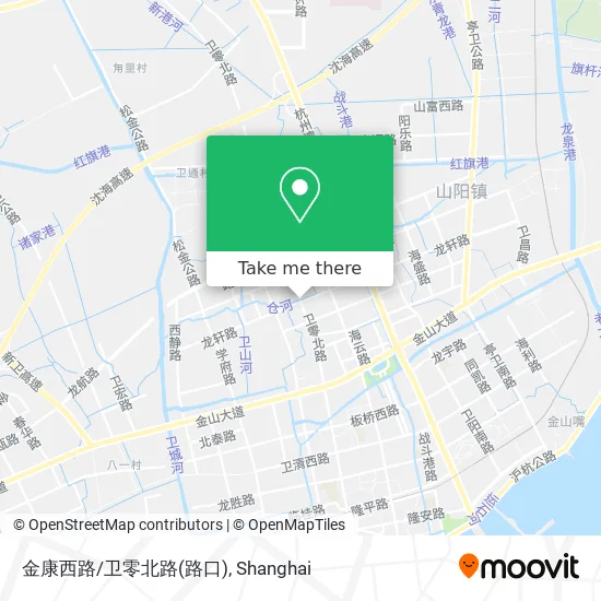 金康西路/卫零北路(路口) map