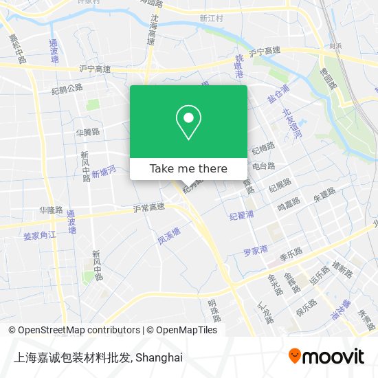 上海嘉诚包装材料批发 map