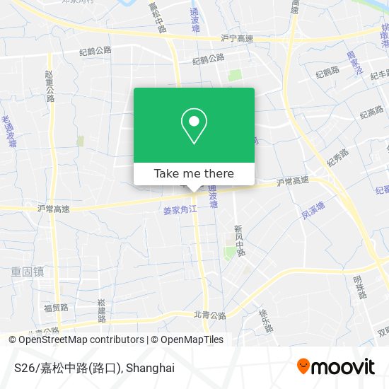S26/嘉松中路(路口) map