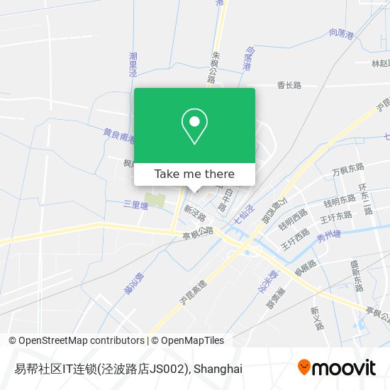 易帮社区IT连锁(泾波路店JS002) map