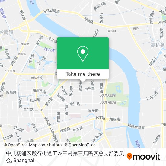 中共杨浦区殷行街道工农三村第三居民区总支部委员会 map