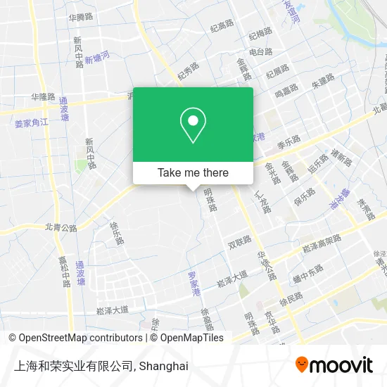 上海和荣实业有限公司 map