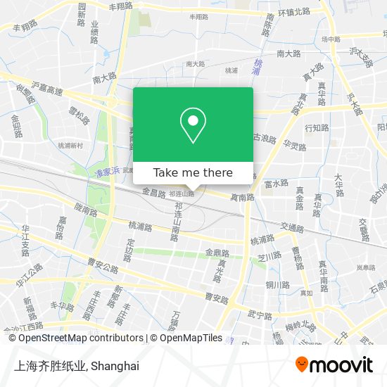 上海齐胜纸业 map