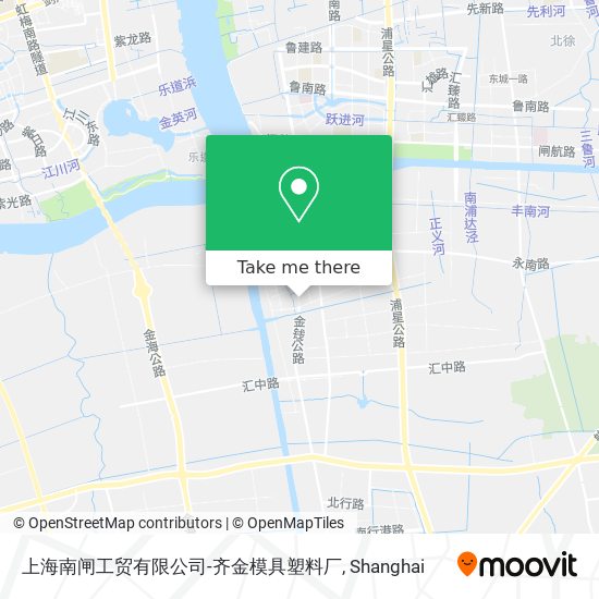 上海南闸工贸有限公司-齐金模具塑料厂 map