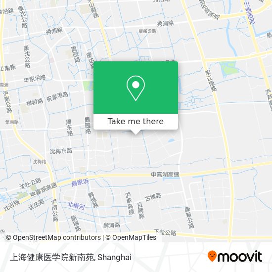 上海健康医学院新南苑 map