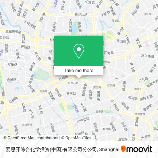 爱思开综合化学投资(中国)有限公司分公司 map
