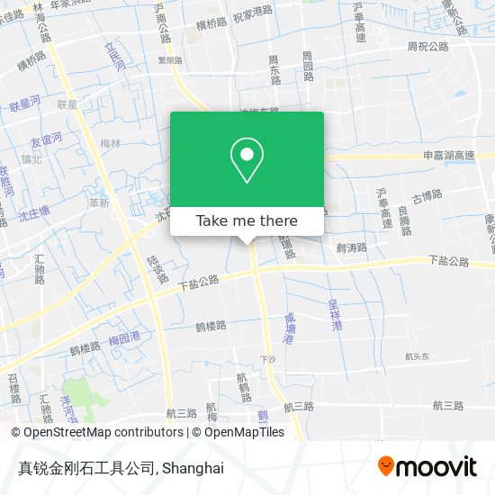 真锐金刚石工具公司 map