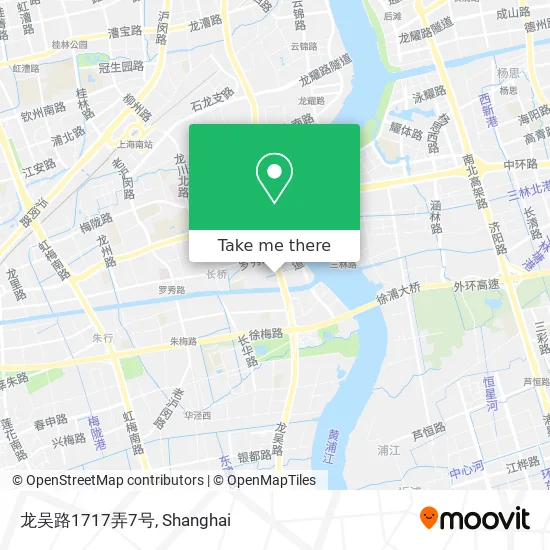 龙吴路1717弄7号 map