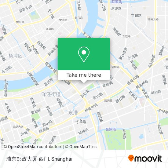 浦东邮政大厦-西门 map