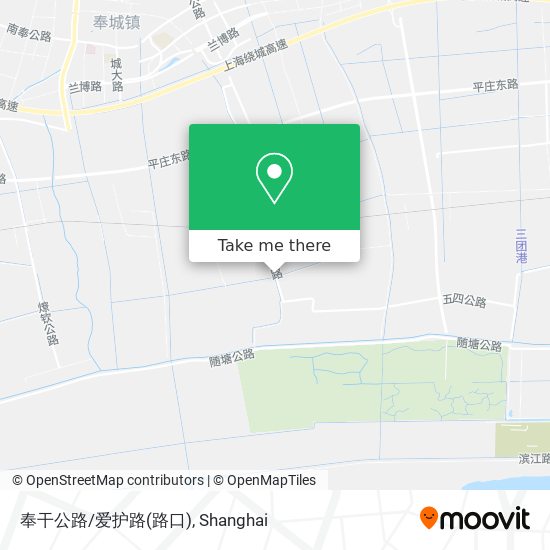 奉干公路/爱护路(路口) map