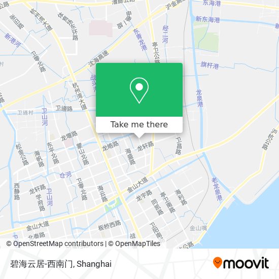 碧海云居-西南门 map