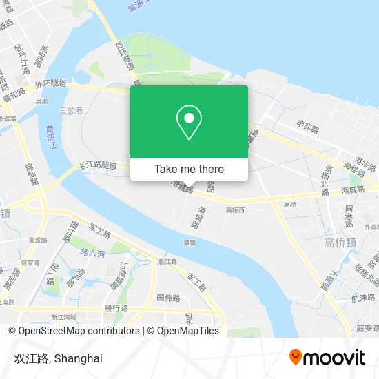 双江路 map