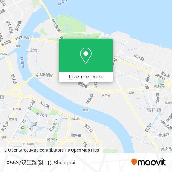 X563/双江路(路口) map