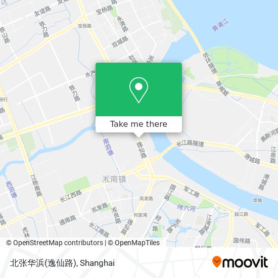 北张华浜(逸仙路) map