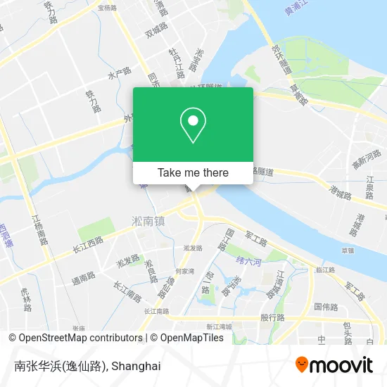 南张华浜(逸仙路) map