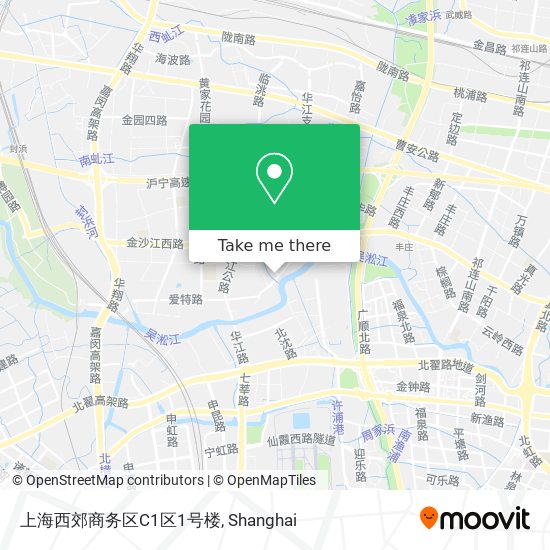 上海西郊商务区C1区1号楼 map